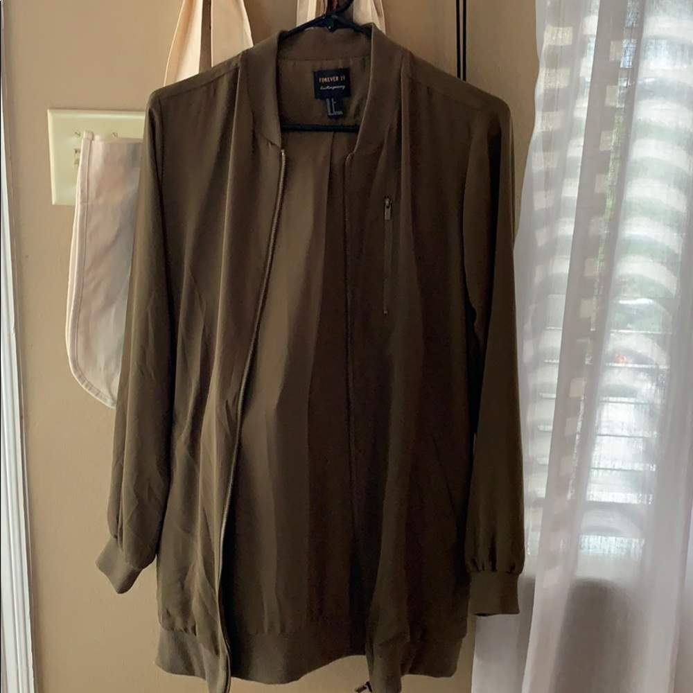 Gorgeous olive green jacket
